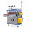 Тележка медицинская Med-Mos ЕТ850-02 ТМ-021АН-00 белая